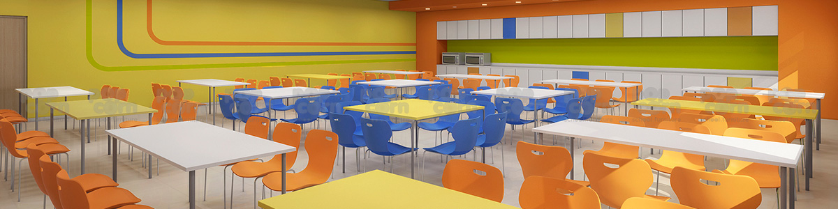 School cafeteria picture