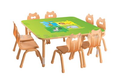 jungle series suare table