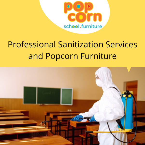 Professional Sanitization Services and Popcorn Furniture